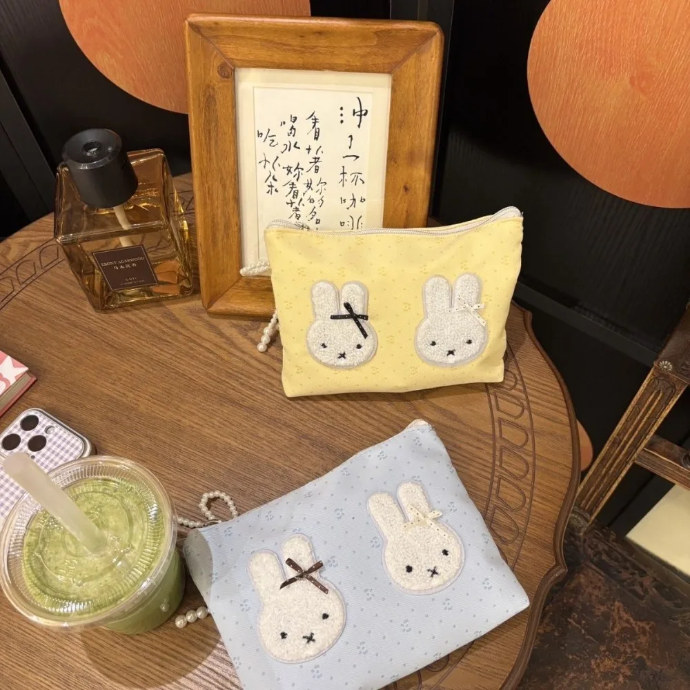 Miffy Kawaii Large capacity makeup bag portable lipstick and cosmetics storage bag Cute Gift Toy