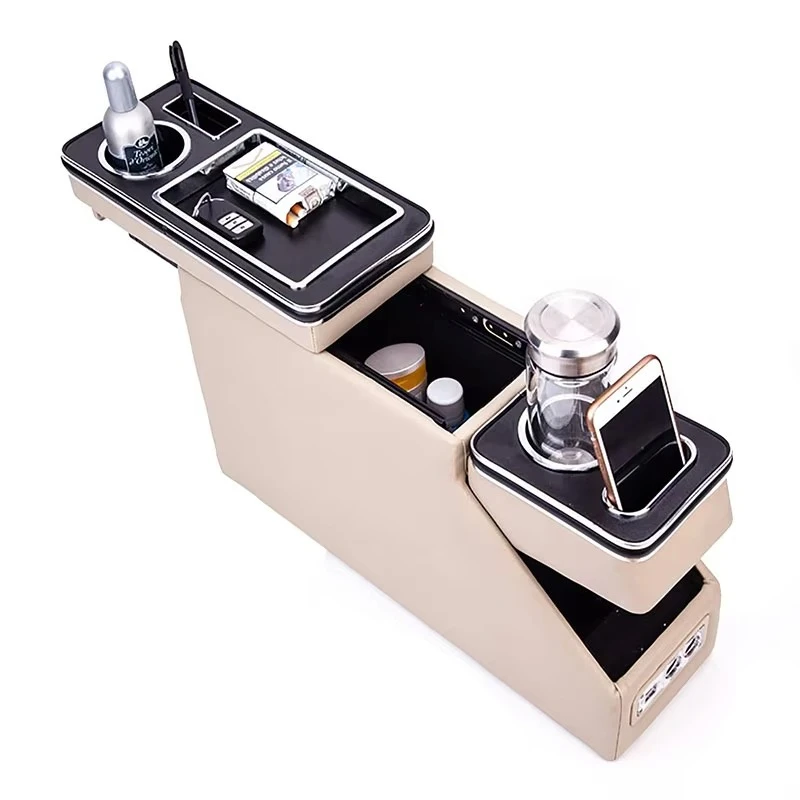 15Cm width second row car armrest box release GM armrest box