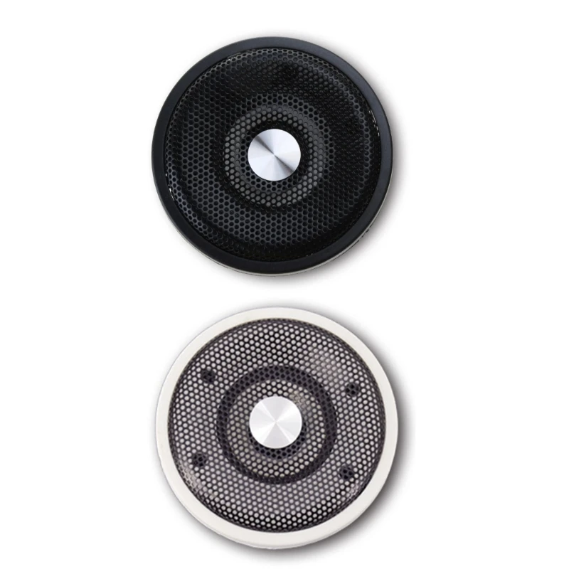 DD 1 Pair Waterproof 4Ohm 15W Full Marine Boats Ceiling Wall Speaker Lawn Garden Water Resistant Install Speaker