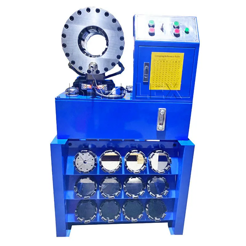 4KW Automatical Hydraulic Pipe Swaging Hose Crimping Machines Industrial 31.5Mpa