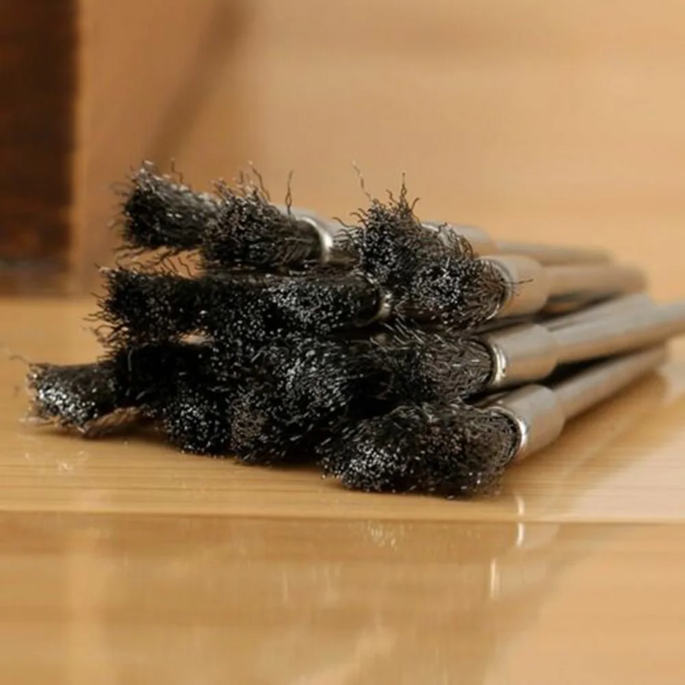 Imagem -03 - Escova de para Polimento e Remoção de Ferrugem 15 Pcs Ferramentas Rotativas para Polimento e Dremel Aço Inoxidável