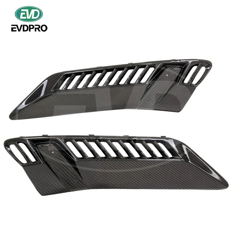 For Chevrolet Corvette C7 Z06 2015-2017 Carbon Fiber Front Fender Vent