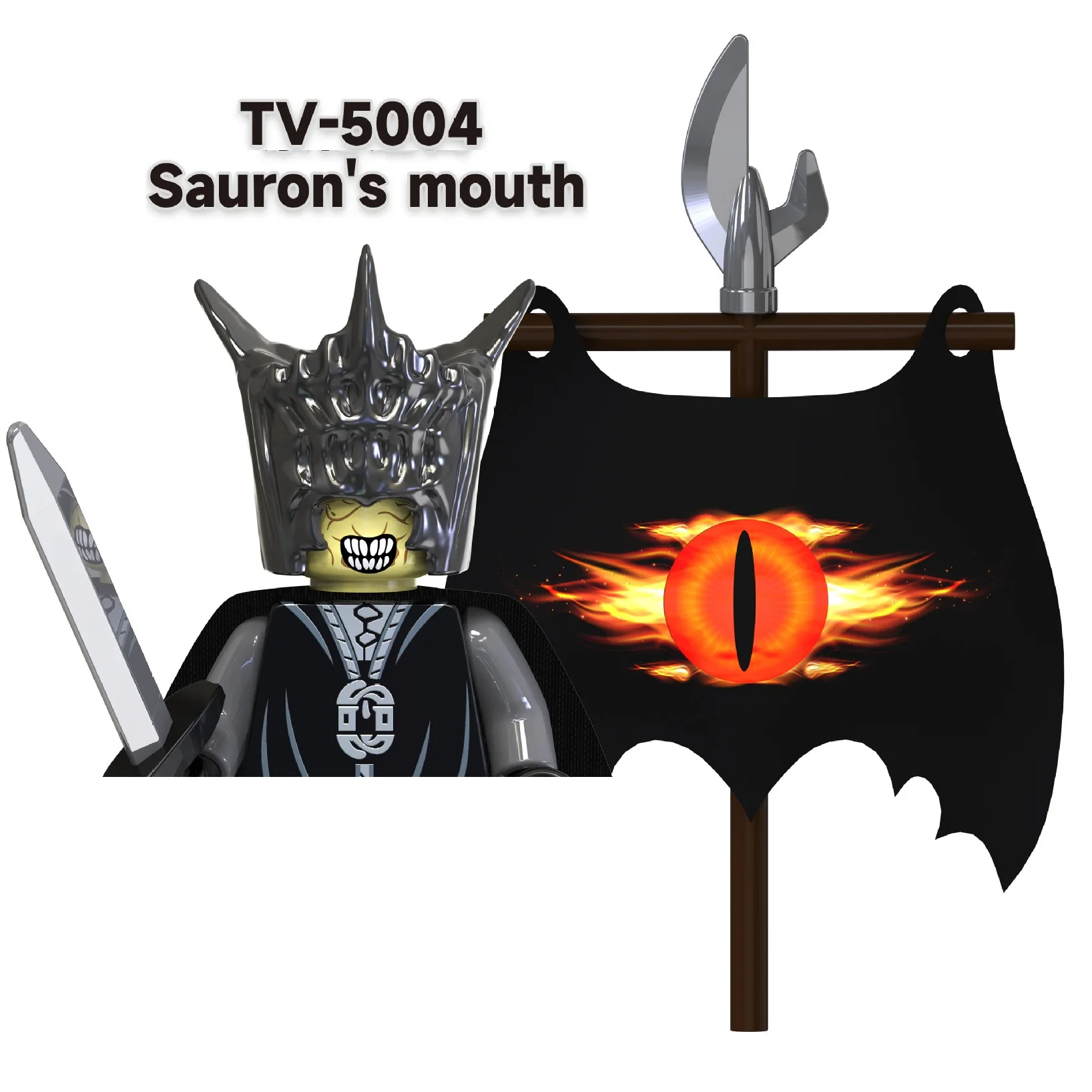 Der Herr der Ringe Bausteine Ork Sauron Gandalf Mini-Actionfiguren Spielzeug