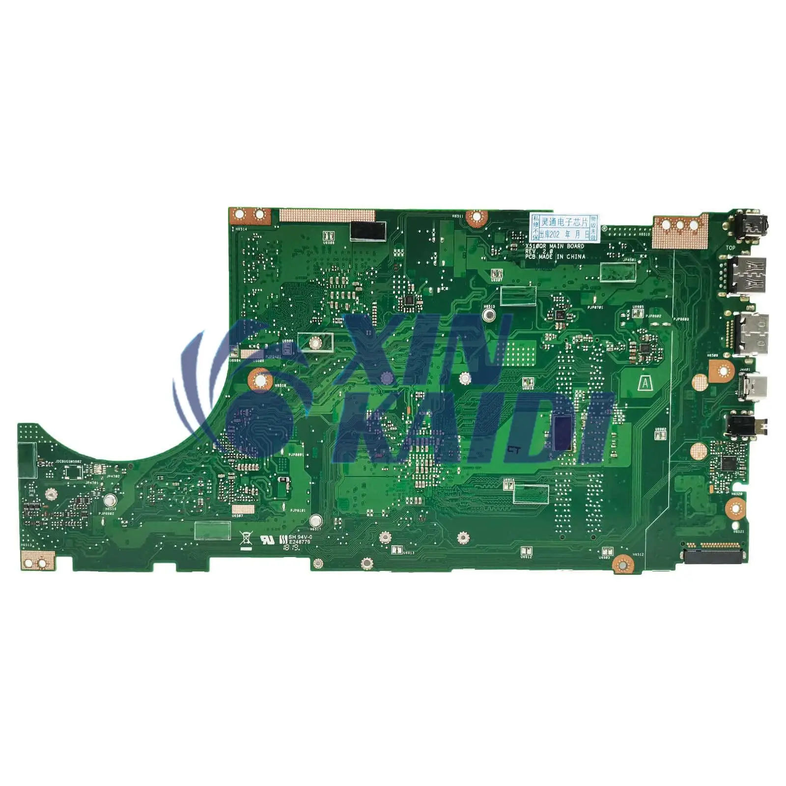 Płyta główna notebooka dla ASUS X510QR X510QA A510QA F510QA F510QR płyta główna laptopa A12-9720P FX-9800P procesor DDR4 Test OK