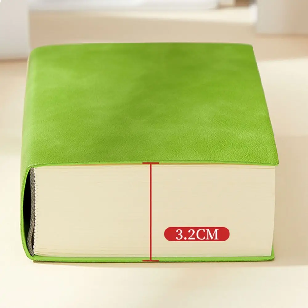 Semplice mini taccuino B6 super spesso in pelle PU per prendere appunti Memo Blocco note Diario Blocco note Lista delle cose da fare Blocco note tascabile quotidiano