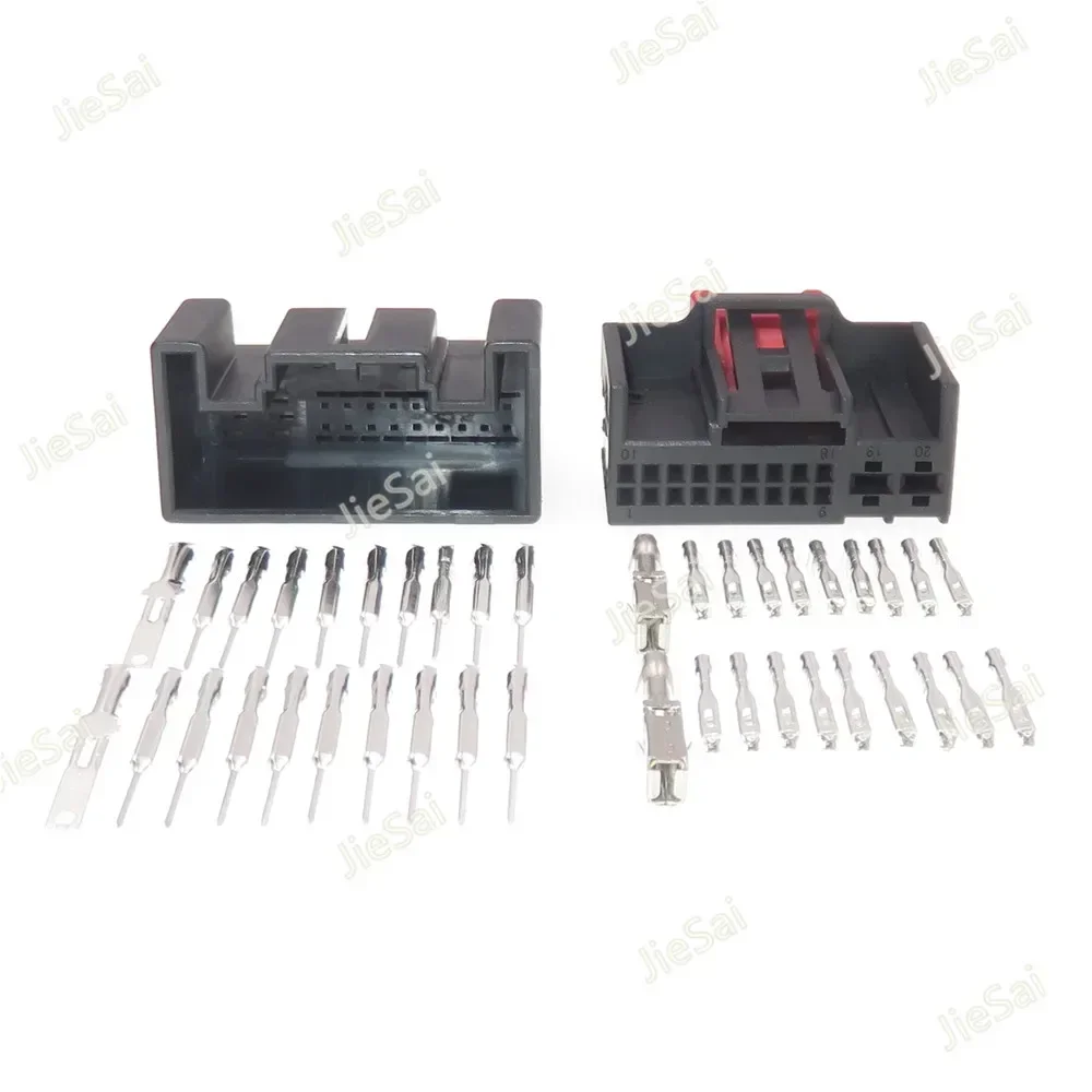 20 Pin 1-1394805-1 1-1394803-1 1K0971975 Auto Air Conditioning Controller Motor Cable Socket For VW Skoda