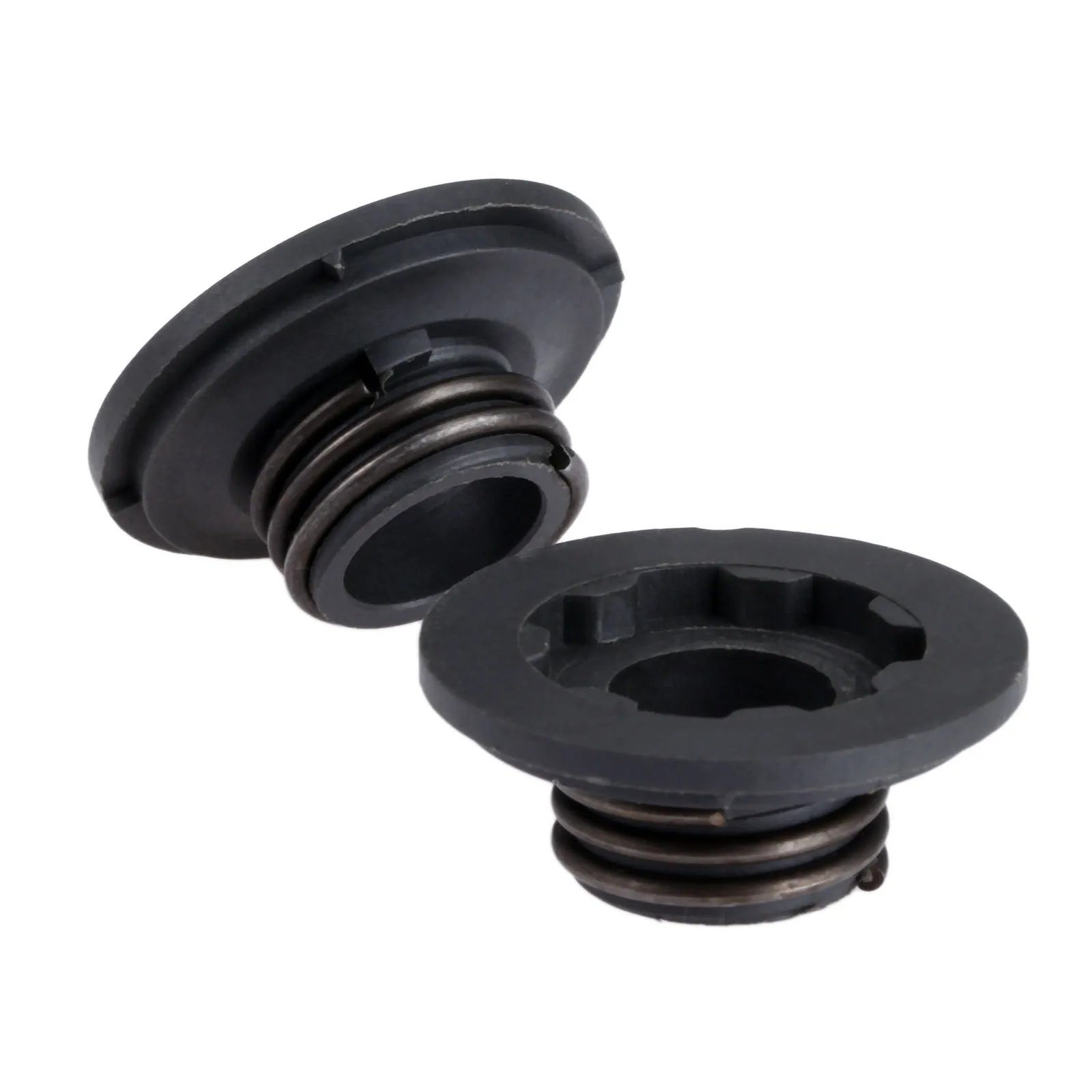 เฟืองตัวหนอนแบบขับอุปกรณ์ปั๊มน้ำมัน2ชิ้นสำหรับ husqvarna 340 345 346XP 350 353 359 445 450เลื่อยยนต์สวน503 93 18-01