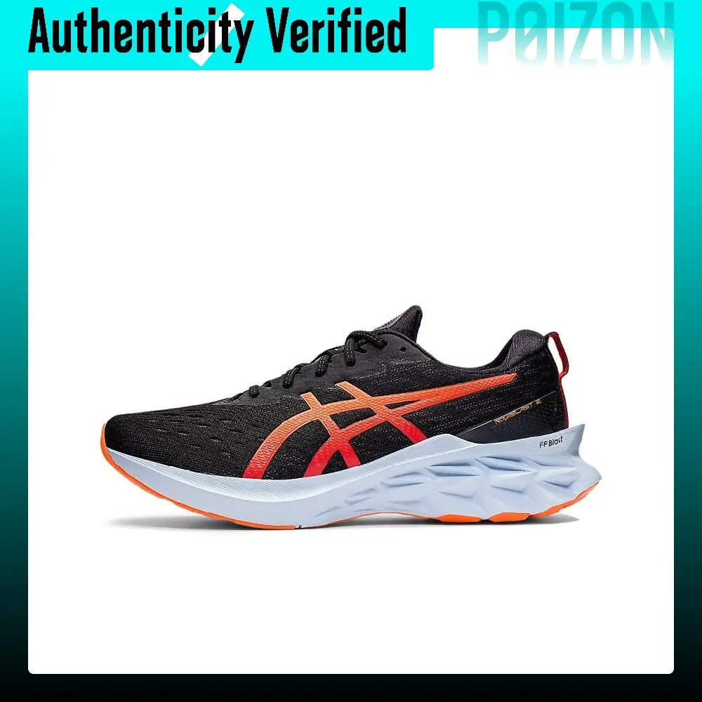 ASICS Novablast 2 Running Shoes Men's Low-top Black/Orange 1011B192-004