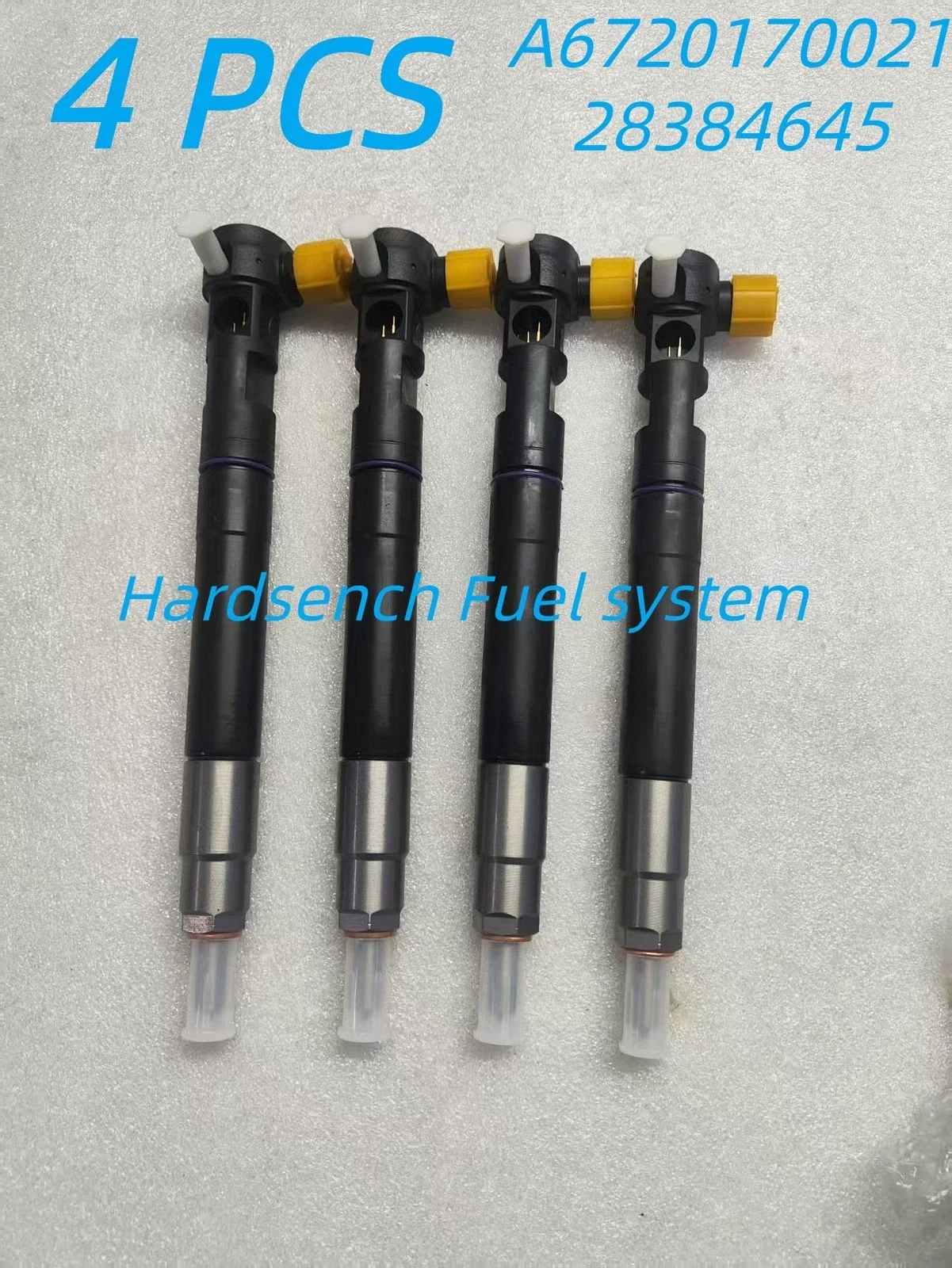 4PCS A6720170021 28384645 Diesel Fuel Injector For Ssangyong REXTON Y400 Korando Rodius