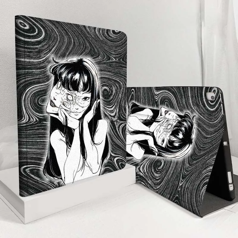 

Junji Ito Tomie Kawakami For iPad Pro Air Mini 2 3 4 5 6 7 7th 8th 9th 10th 11th 10.2 9.7 10.5 10.9 11 12.9 13 Inch Tablet Case