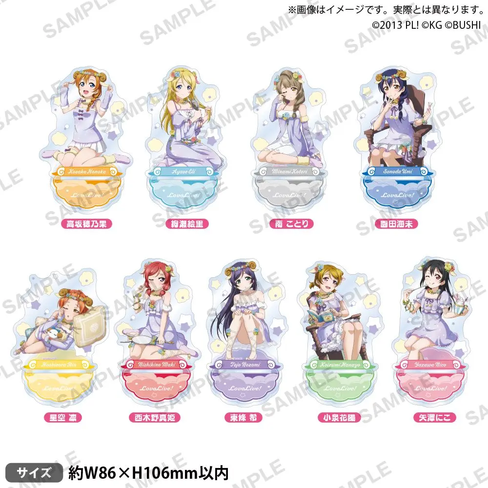 

Japan Bushiroad Goods Lovelive Muse S Incredible One Country Standing Sign