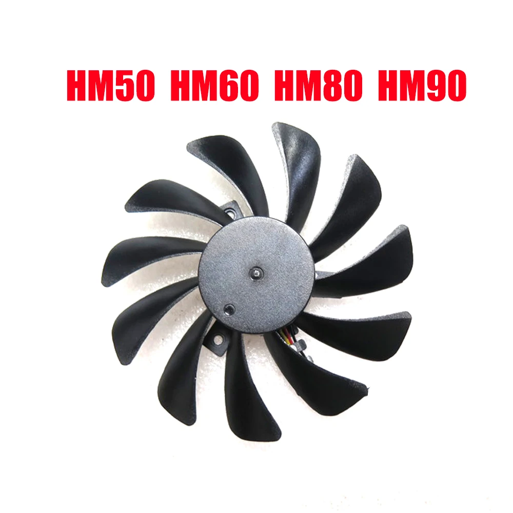 Replacement MINI PC Fan For Minisforum HM50 HM60 HM80 HM90 DC12V 4PIN New