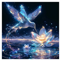 Wooden Puzzles for Adults, Hummingbird Wooden Puzzles 200 Pieces, Unique Shaped Bird Jigsaw Puzzles, Birthday Creative Gifts Fun