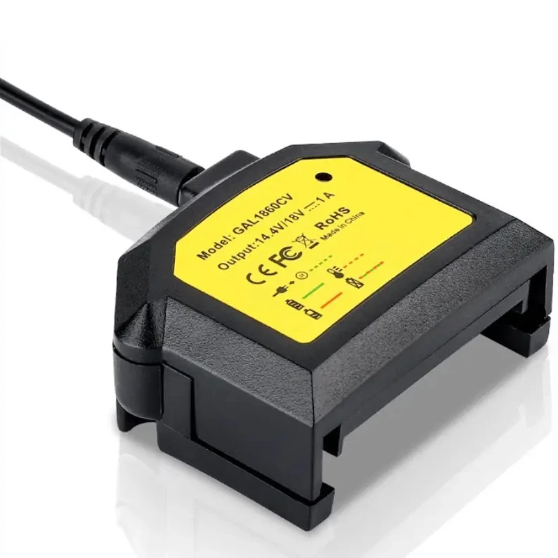 Imagem -02 - Carregador de Bateria de Lítio com Indicador Led para Bosch Bateria Li-ion Bat614 Bat618 Al3620cv 1018k Bat609 Al1860cv 14.4v 18v 1a