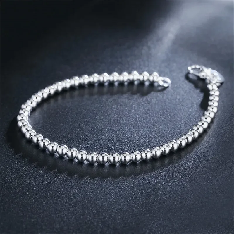 Women's 925 Sterling Silver Charm Bracelet