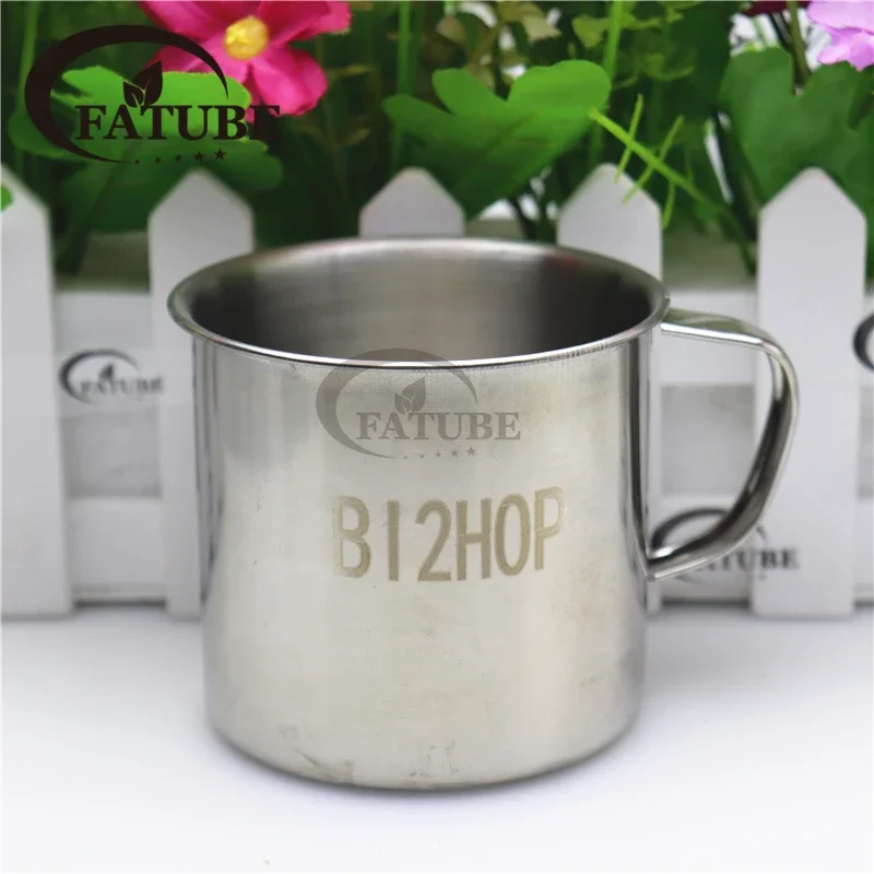 FATUBE Stainless Steel Cup with Handle Use for Ambition Mods BISHOP BI2HOP MTL Excluding cup lid