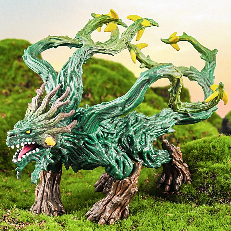 Oenux Simulation Dinosaurier Bayala Drachenbaum Monster Fledermaus Dämon Basilisk Tiermodell Actionfiguren PVC Sammlung Kinderspielzeug Geschenk – Detail 40