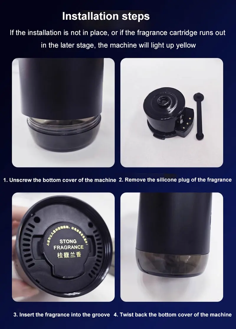 Refill Fragrance for Car Air Freshener Diffuser Accessory Dedicated Supplement Liquid Essential Oil Perfume Specified - view 6