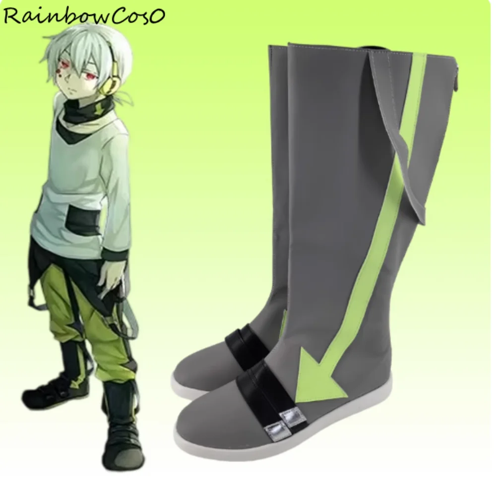 

Kokonose Haruka Konoha KAGEROU PROJECT Обувь для косплея Сапоги Игра Аниме Вечеринка Хэллоуин RainbowCos0 W5270