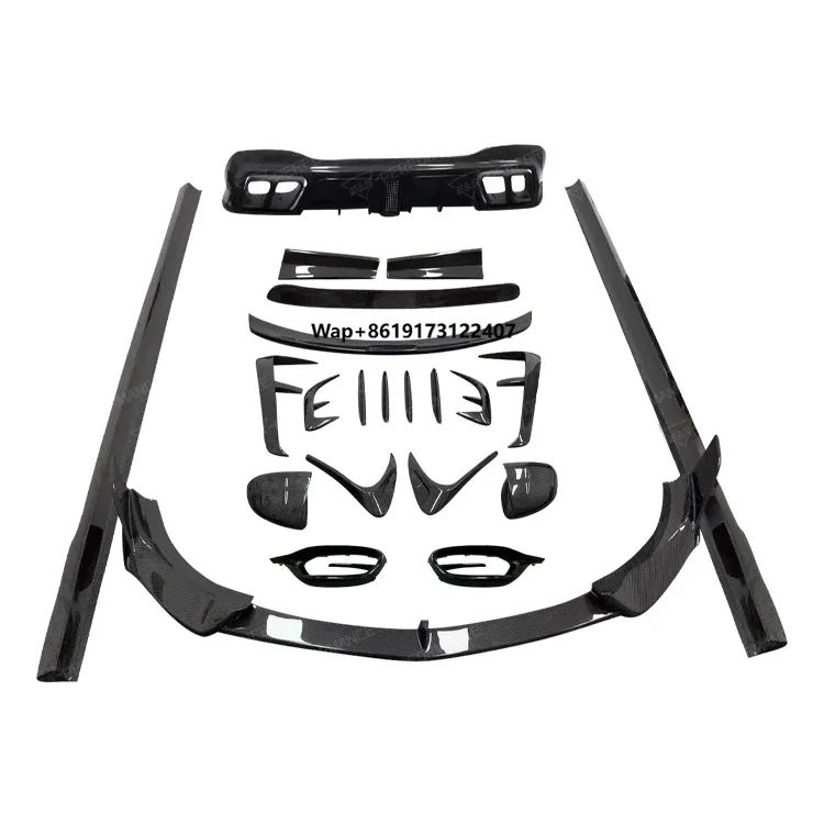 Carbon Fiber MSY Style Bodykit for S-class W223 Upgrade M Style Full Car Body Kit