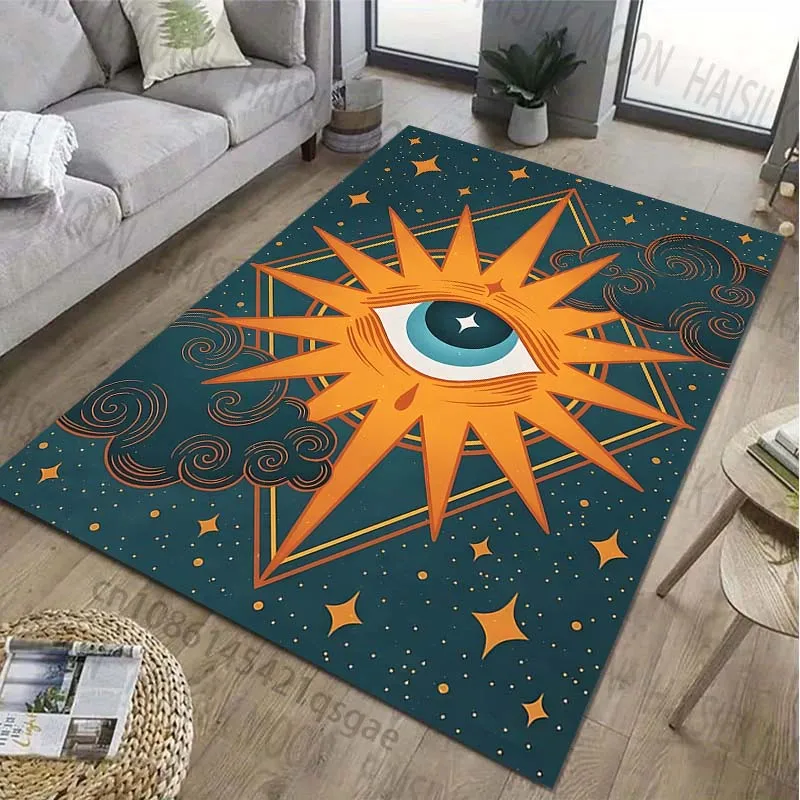 

Witchy Eye Patter Carpet for Living Room Bedroom Bedside Bathroom Floor Mat Area Rug Sofa Play Mat Home Decor for Gifts