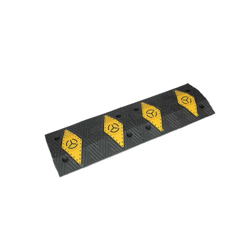 Portable PVC Speed Hump/Bump 50mm Height Rubber Deceleration Strip Traffic Safety Speed Bumps