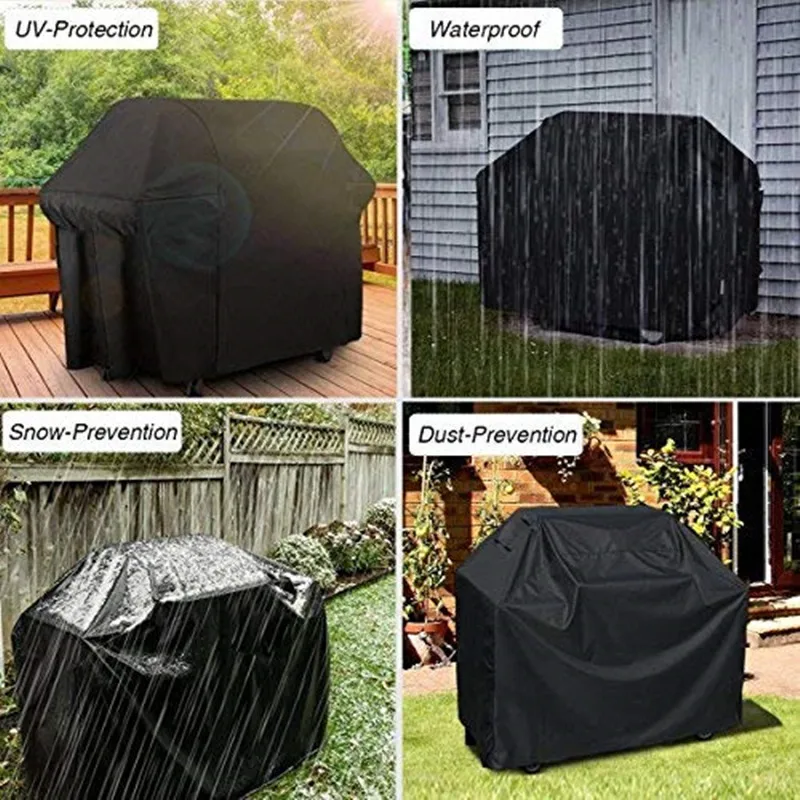 

BBQ Cover Grill Cover Anti Dust Rain Gas Charcoal Electric Barbeque Garden Grill Protection Outdoor