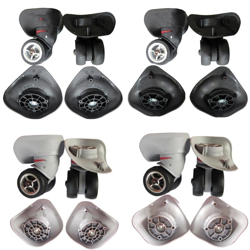 1 Pair A08 Luggage for Case Replacement Spinner Wheel Universal Suitcase Spare Wheels Mute Casters Wheel Repair Parts