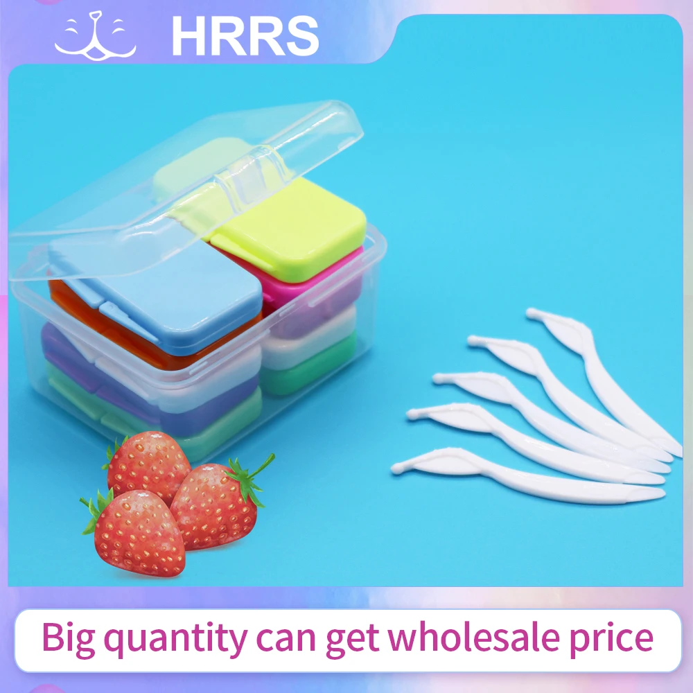 1 صندوق 10 نكهات خلط شمع الأسنان مع 5 أدوات لتقليل الانزعاج عن طريق الفم #4