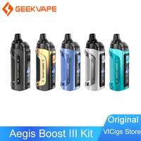 Original GeekVape Aegis Boost 3 Kit 60W Mod 5ml Boost 2 Cartridge Fit B Coil Electronic Cigarette Smart/Power/ECO Vaporizer