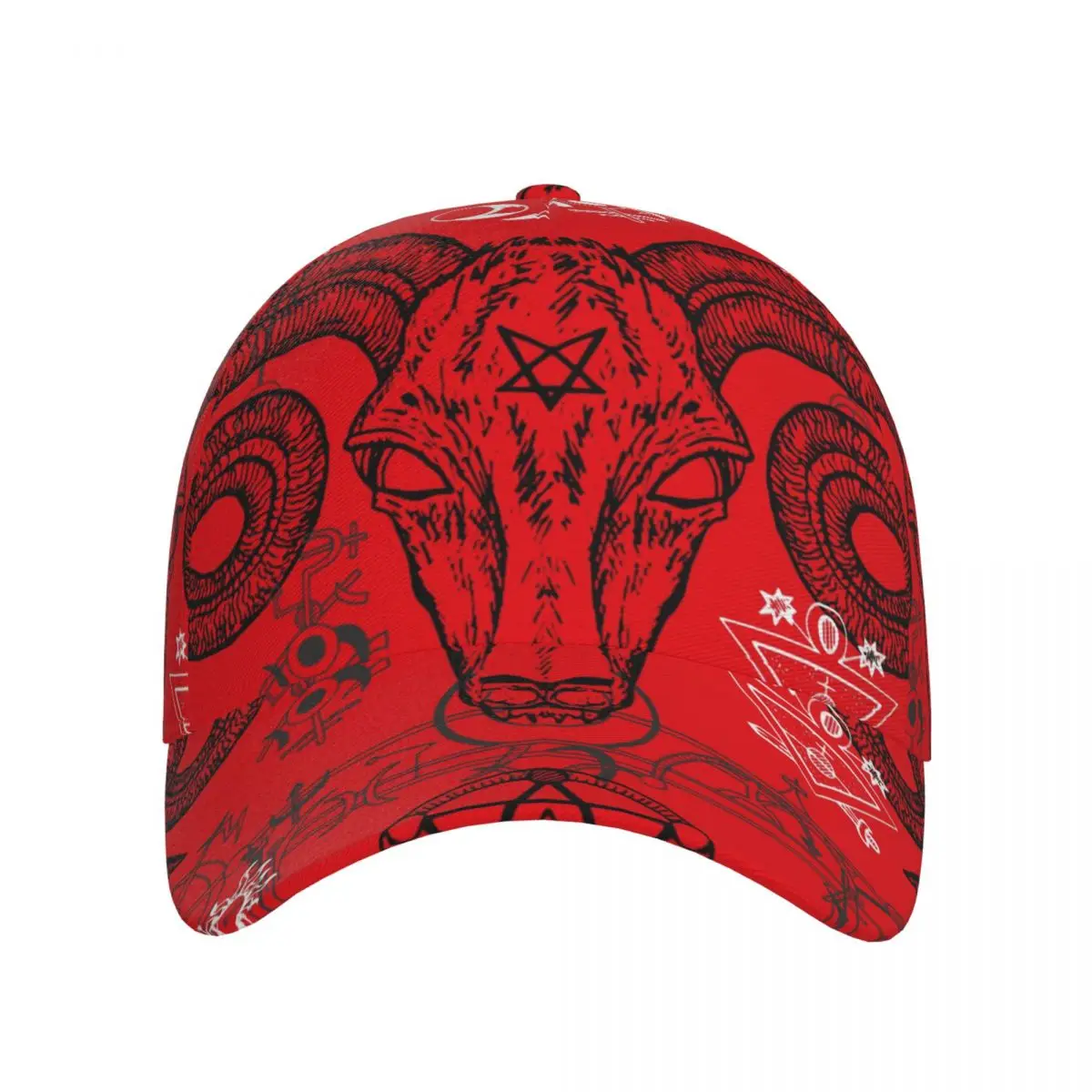 Devil And Death Symbols Baseball Cap Dad Male Sports Hat