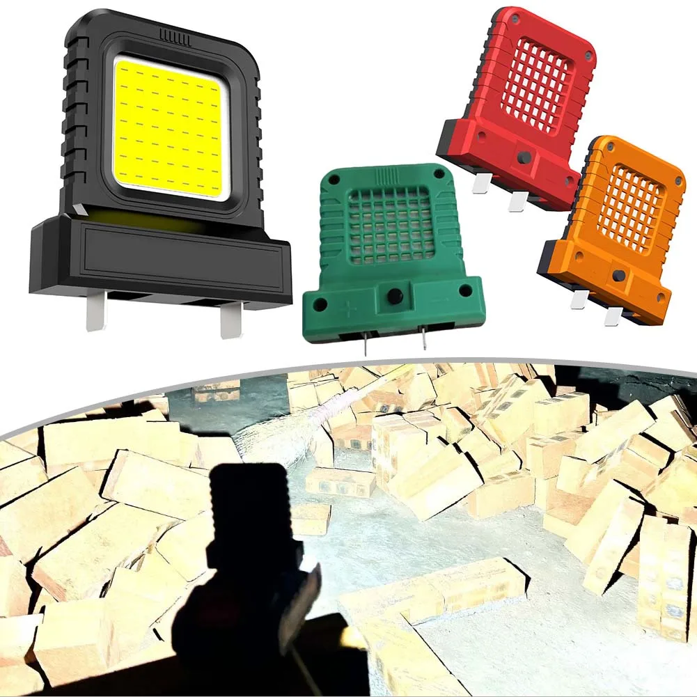 14W LED Camping Lantern Mini Pocket Work Light Inspection Light For 20V/21V Power Tool Lithium Batteries Platforms