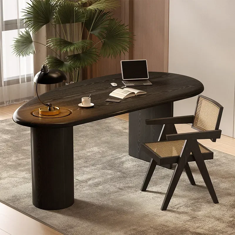 XX Standing Reception Office Desk Minimalist Aesthetic Study Wooden Office Desk Crafts Decoration Mesa Ordenador Unique Furnitur