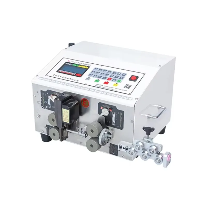 

HC-515E1 Automatic 0.1-16mm2 Cable Wire Cutting and Peeling Machine Tools
