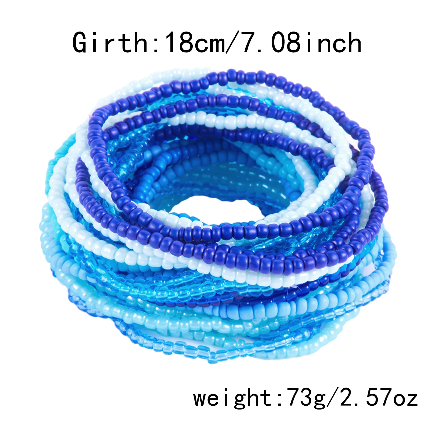 10/19/30 ชิ้น/เซ็ต Bohemian คริสตัลลูกปัดสร้อยข้อมือผู้หญิง Handmade ซ้อนสร้อยข้อมือฤดูร้อนเครื่องประดับชายหาด