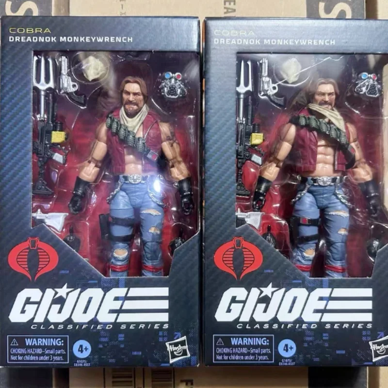 

Hot Original G.I. Joe Classified Series Snake Eyes Major Bludd 168 Cobra Commander With Combat Armour Collectible Model Toy Gift