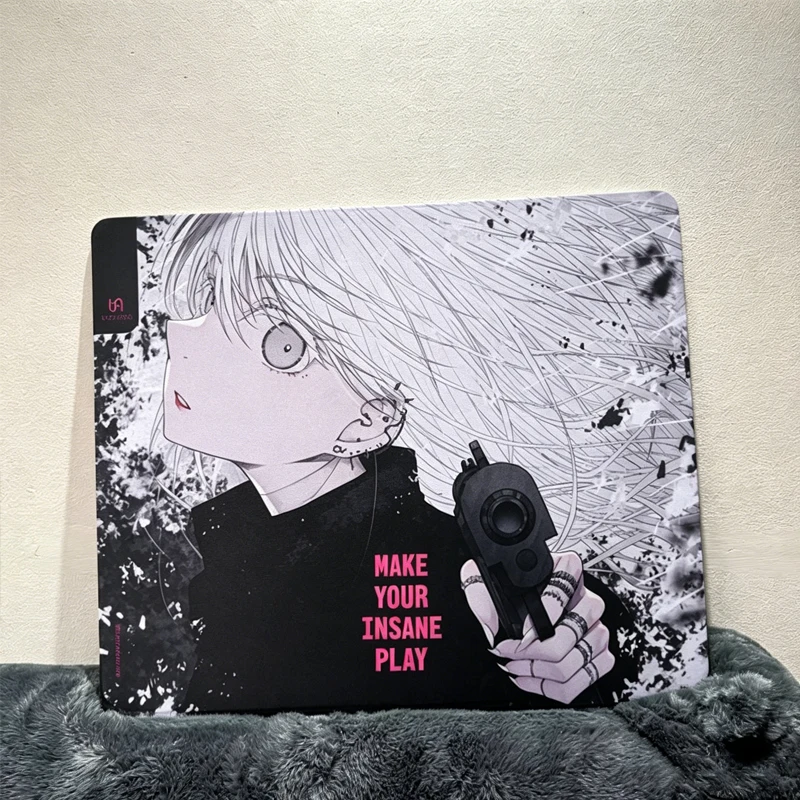 V-VAXEE PA INSANE Glass Mouse Pad Professional Gaming Esports FPS Desktop Glass Pad Extra Large 450X400MM Hard Glass Mousepad