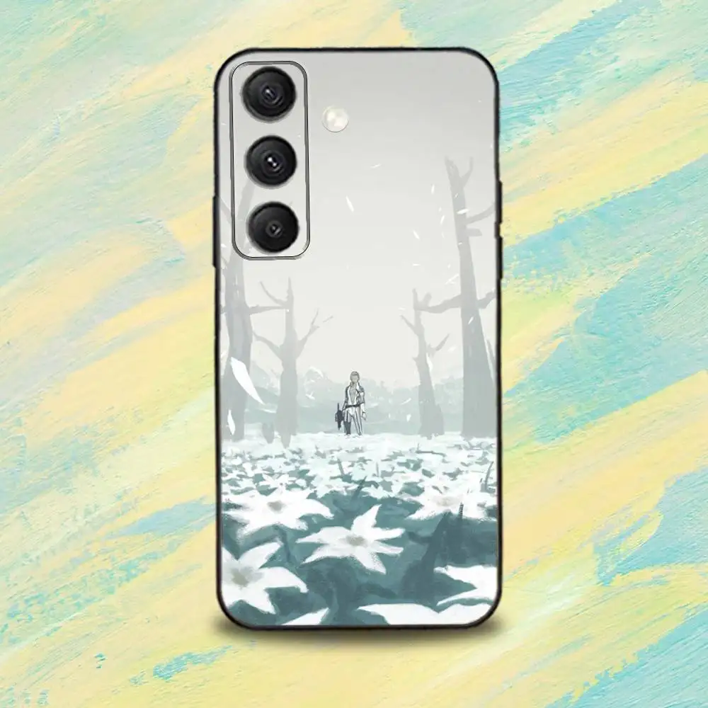 M-MGS メタルギアソリッド-es 電話ケース サムスン S25、S24、S10、S22、S21、S20、S23、ウルトラ、プラス、ライト、FE、ソフトシリコンブラックカバー用