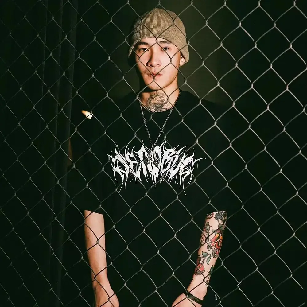 EKHLAS tattoo artist ARCS joint tattoo dark punk evil baby centipede rock men and women T-shirt