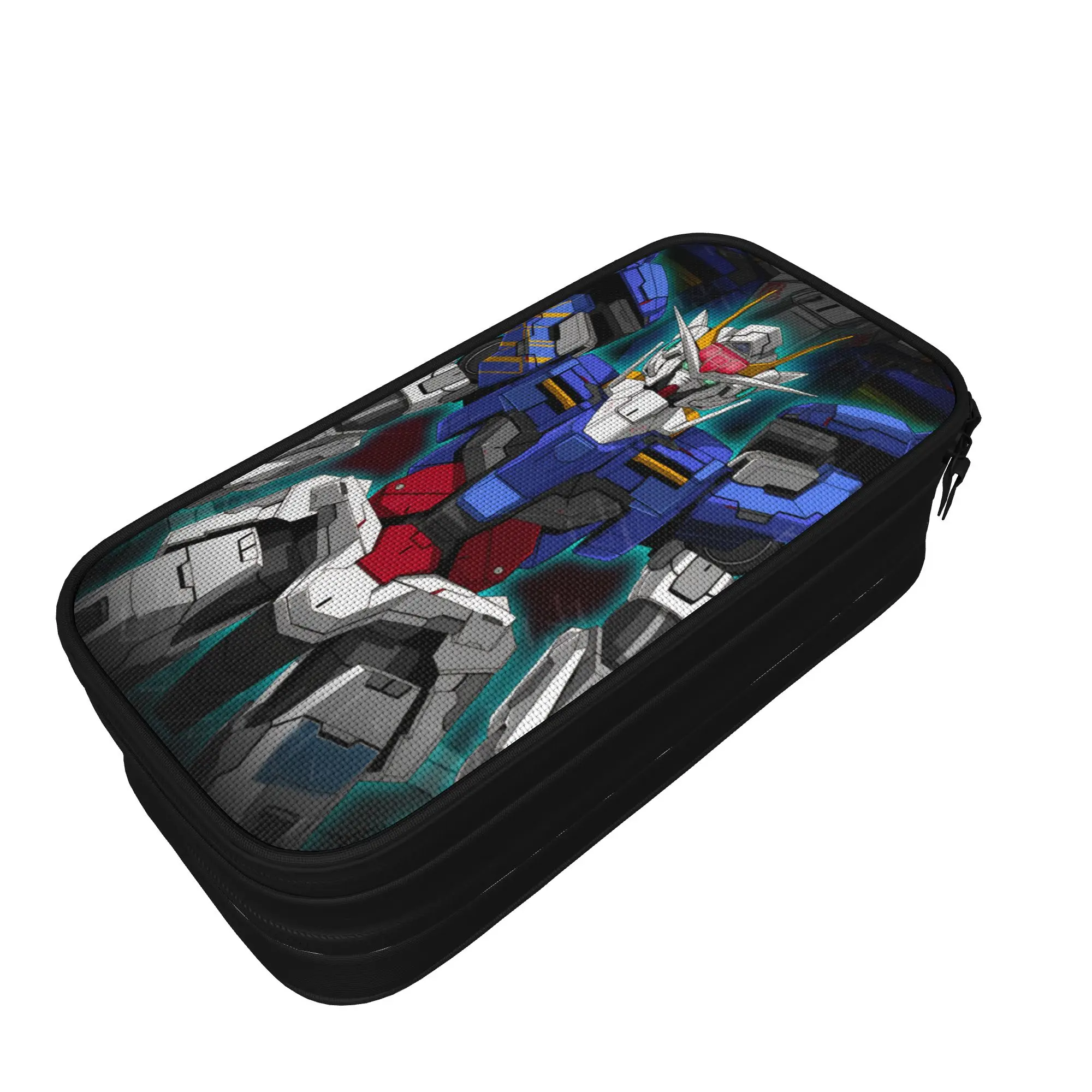 mobile suit gundams Merch Pen Box Large Capacity Kids  Pen Case Gift