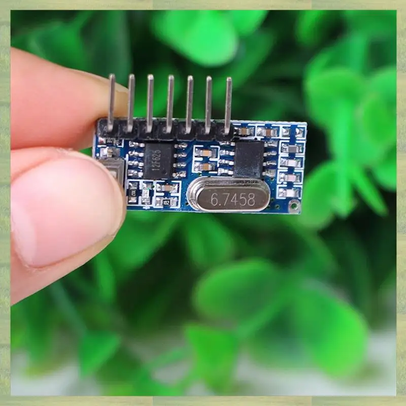 N15R-10PCS Modulo decodificatore codice di apprendimento ricevitore RF 433 Mhz Uscita wireless a 4 canali 433 Mhz per codifica telecomandi