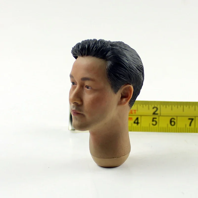 1/6 Mannelijke Soldaat Hoofd Beeldhouwen Aziatische Ster Leslie Cheung Hoofd Snijwerk Model Voor 12Inch Actie Figuur Hobby M5 Speelgoed