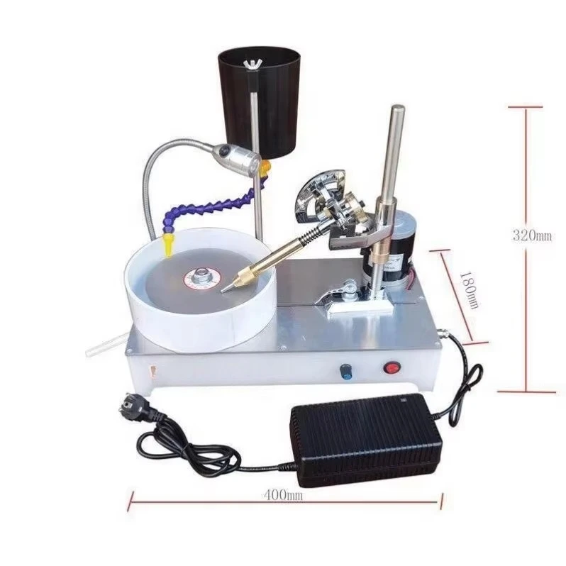 Imagen 3: Nueva Máquina Pulidora Automática de Joyería y Jade con Amoladora Angular y Herramientas de Formación de Piedras, Componente Central: Motor