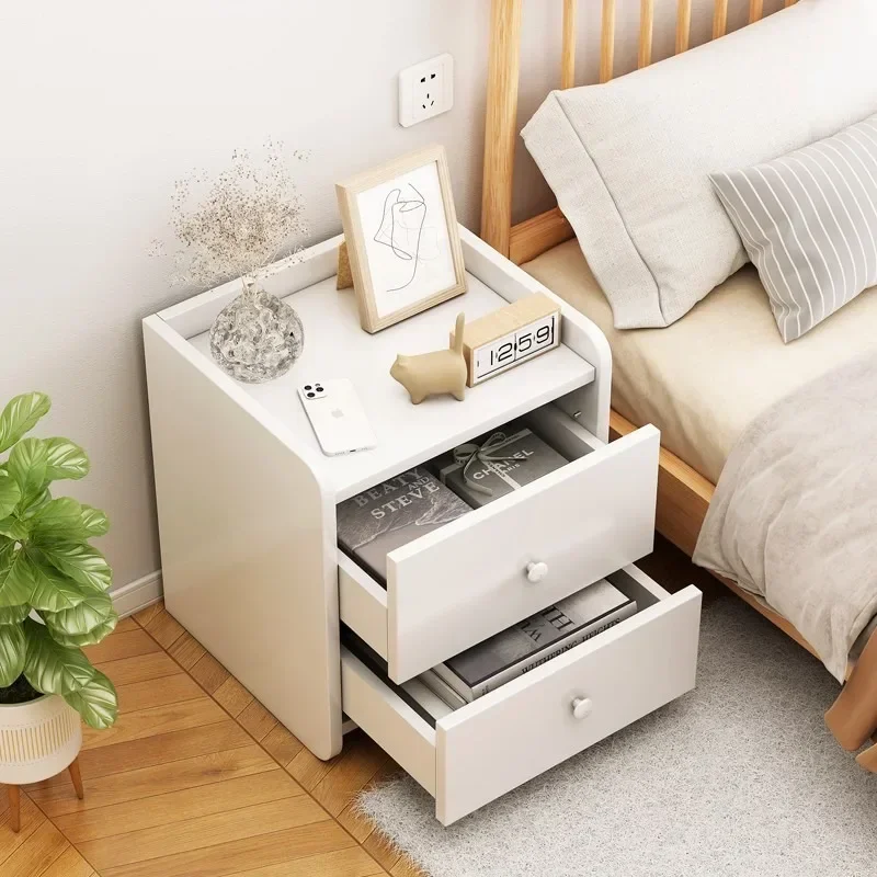 Nordic Simple Bedside Table Modern Unique Drawer Minimalist Nightstand Small Decor Cabinets