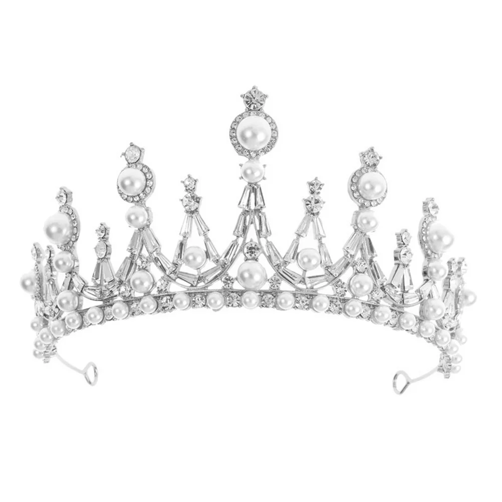

Wedding Crown Bridal Headdress Fashion Alloy Headbands Hair Accessories Stunning Hairstyle Party Pageant Use Durable Exclusive