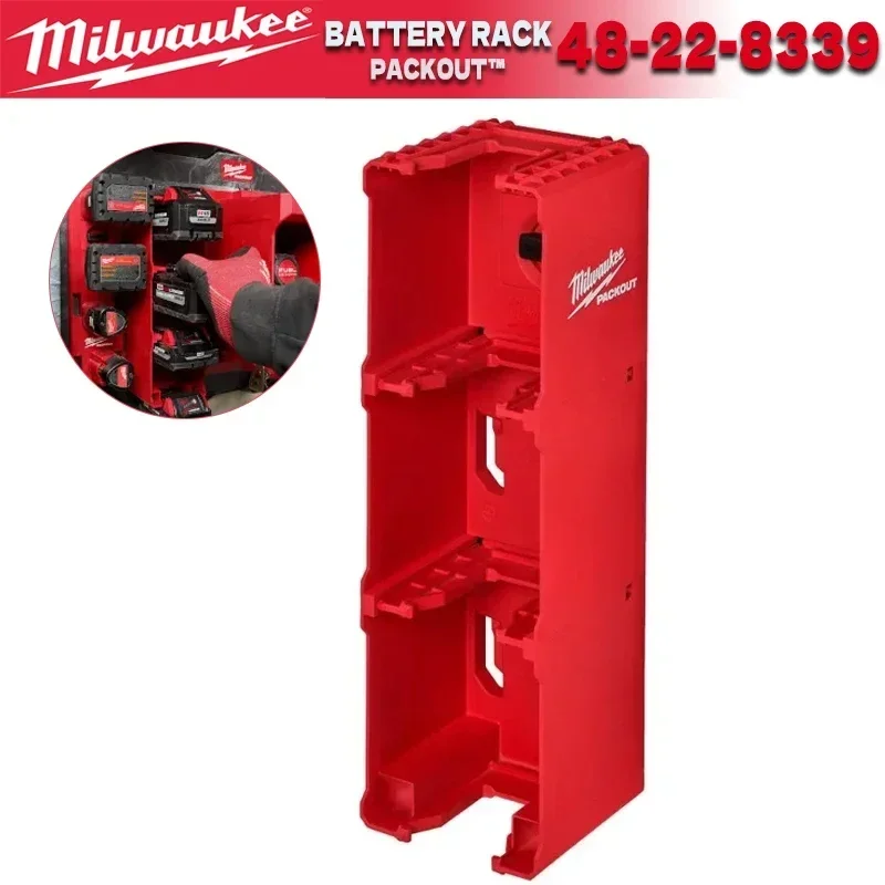 Pacote Milwaukee ™ M18 ™ Acessórios para Ferramentas Elétricas de Rack de Bateria Ferramentas Milwaukee 48228339