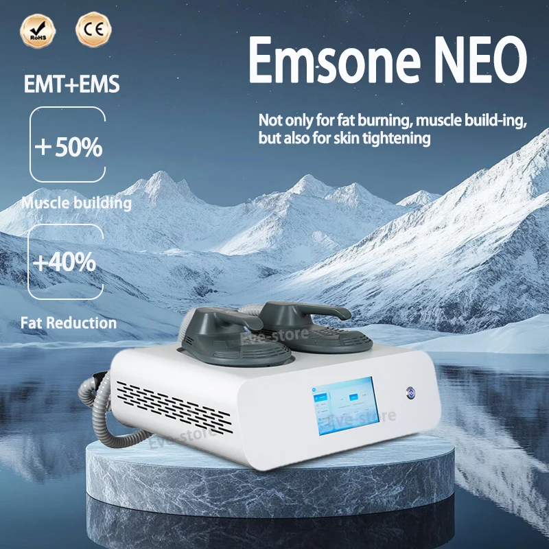 

Promotion Price 4 Handles EMSone NEO Muscle Building Sculpting Machine Rf Body Sculpt 6500W 15 Tesla