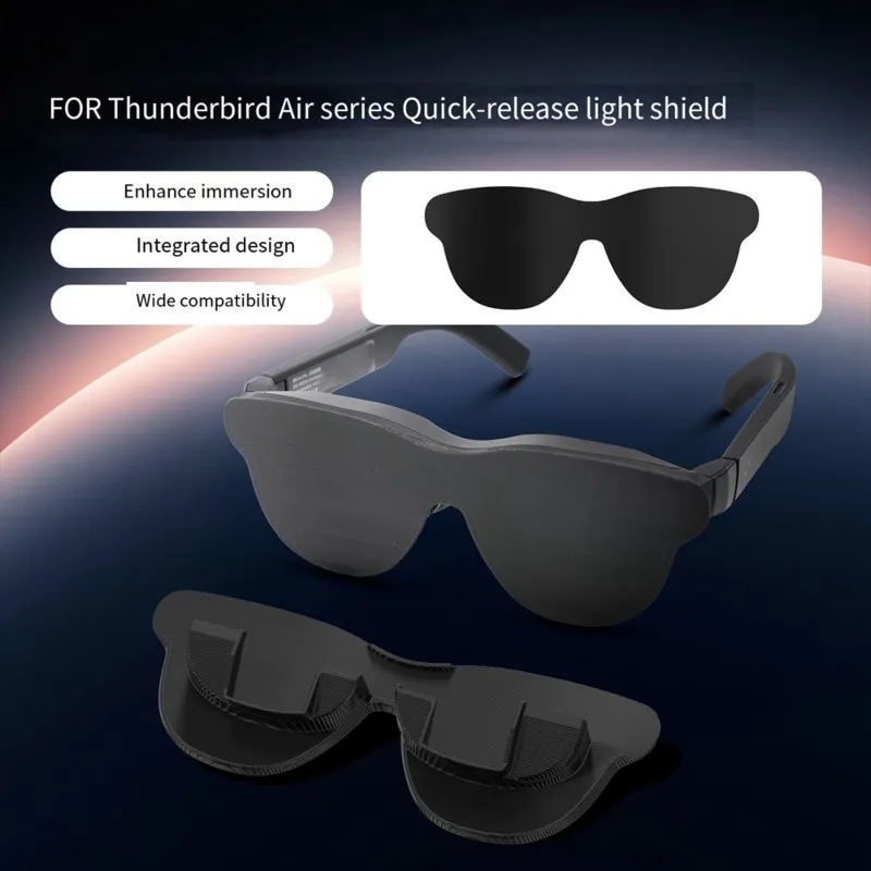 B27B Light Shield Cover Dustproof Protection Case For Rayneo For Air Series For Air 3S Pro/4/4 Pro