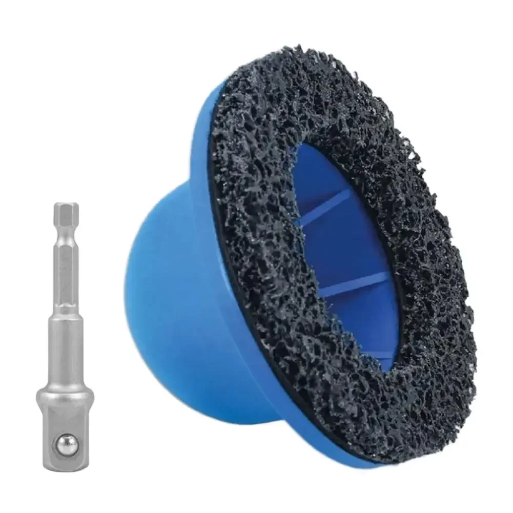 1-3Pcs Hub Brake Disc Polishing Tool Clean Rotor Hub Grinder Rust Remover Grinding 150mm For Cordless/Pneumatic Drills