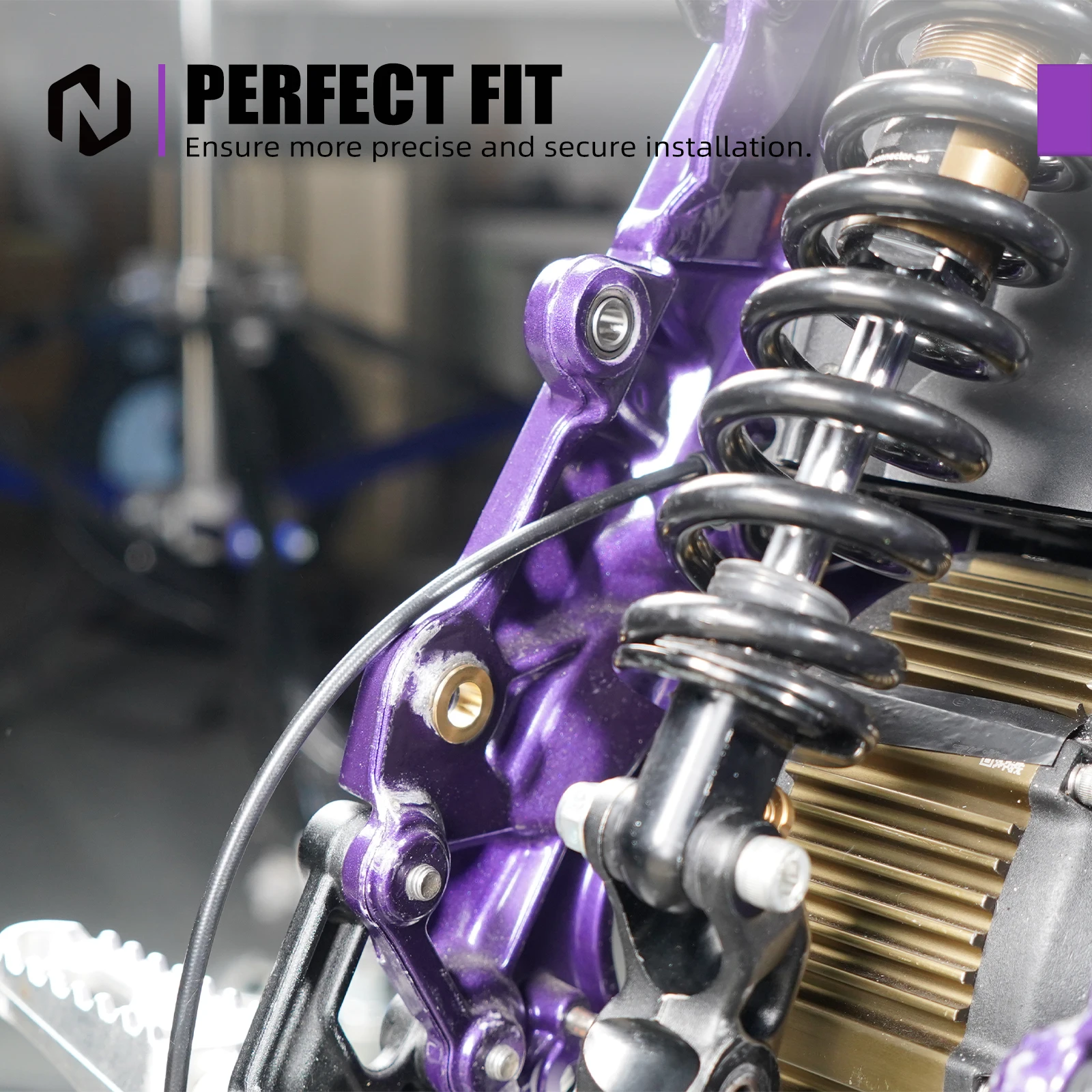 

NICECNC For Surron Light Bee X Rear Swingarm Frame Hole Bushings For Sur-Ron Light Bee S L1E For Segway X160 X260 Electric Bike